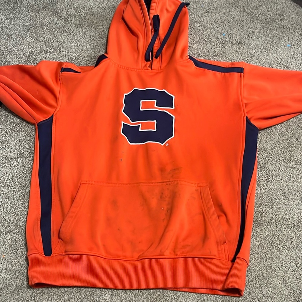 Syracuse, Orange hoodie.